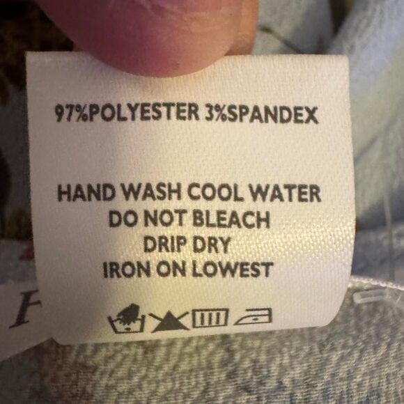 Flora Nikrooz Size Small Floral Satin Robe NWT Light Periwinkle Kimono Style - Picture 4 of 7